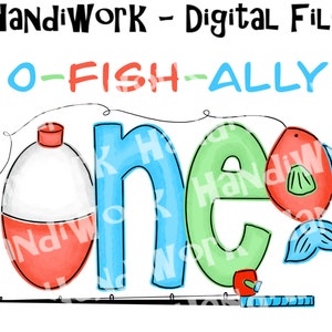 O-fish-ally one fishing birthday png design, fishing first birthday png shirt design, fish first birthday digital design, kids fishing png