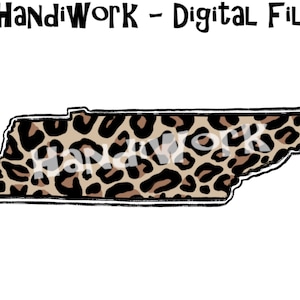 Cheetah Tennessee png-ontwerp, luipaardstaat Tennessee Sublimation png, Tennessee dierenprint omtrek silhouet, Tennessee png clip art