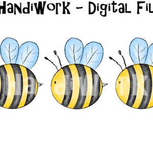Watercolor bumble bee trio design png, cute bumble bee trio sublimation, hand painted bumble bee png, bumble bee kids shirt design, bee art
