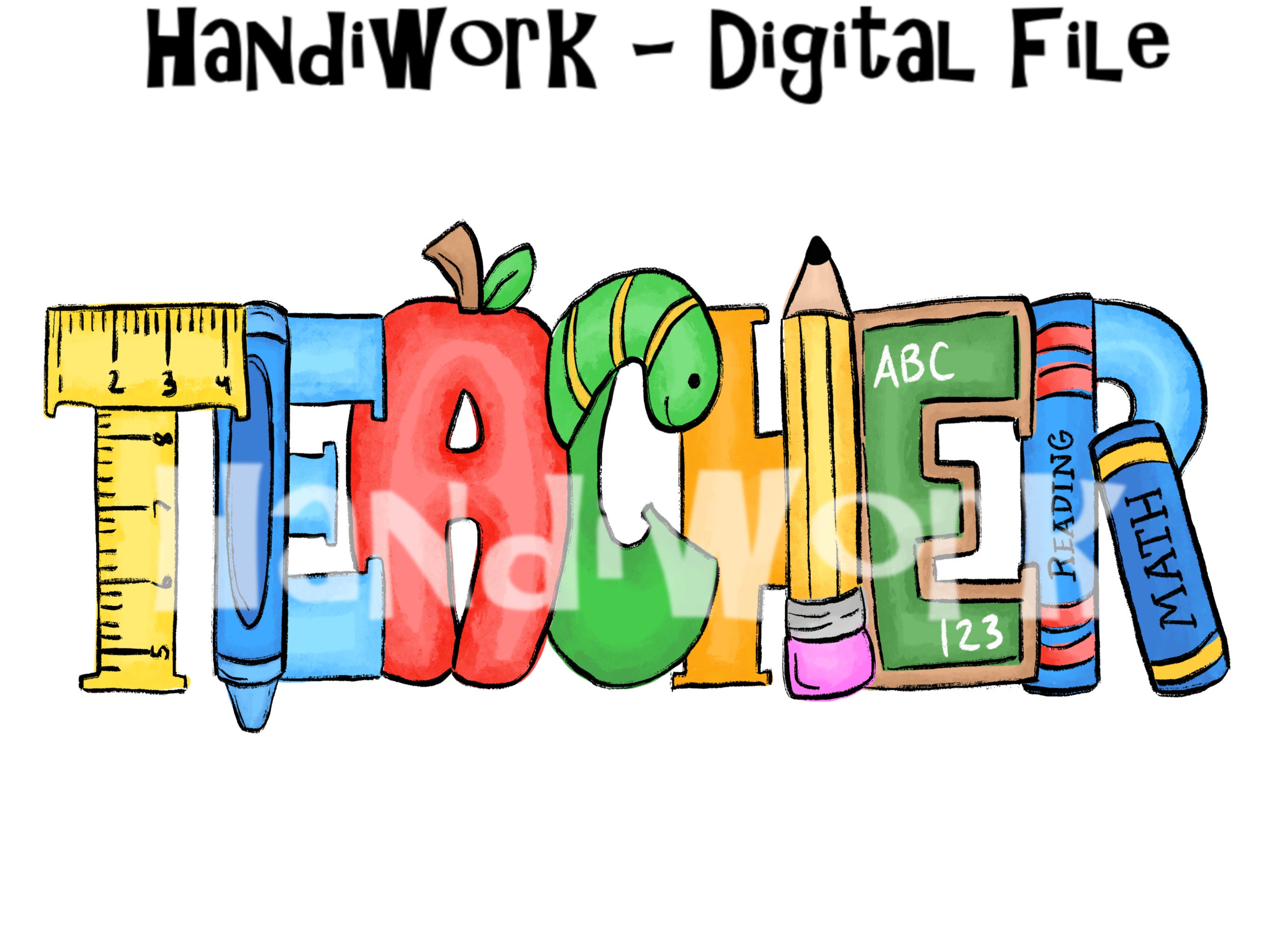teacher sublimation designs