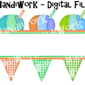 Split snow cone trio name design, colorful snowball trio sublimation, triple snow cone design, kids summer drink png, snowball shirt design