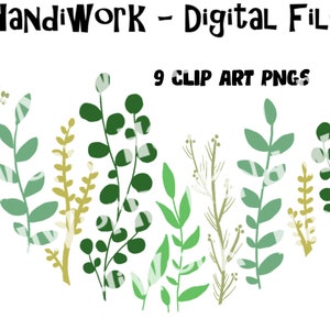 Greenery clip art png designs, painted wedding designs, wedding invite design clip art png, greenery clip art pngs, greenery baby shower png