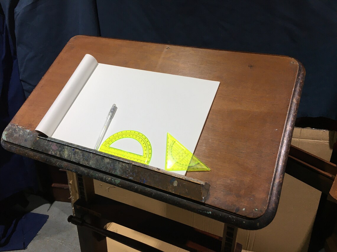 Antique Drawing Board Gillows style Drawing Desk Antique Etsy