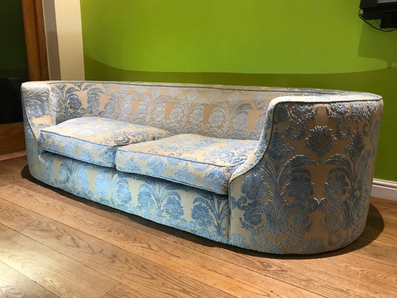 Classic round arm sofa deals