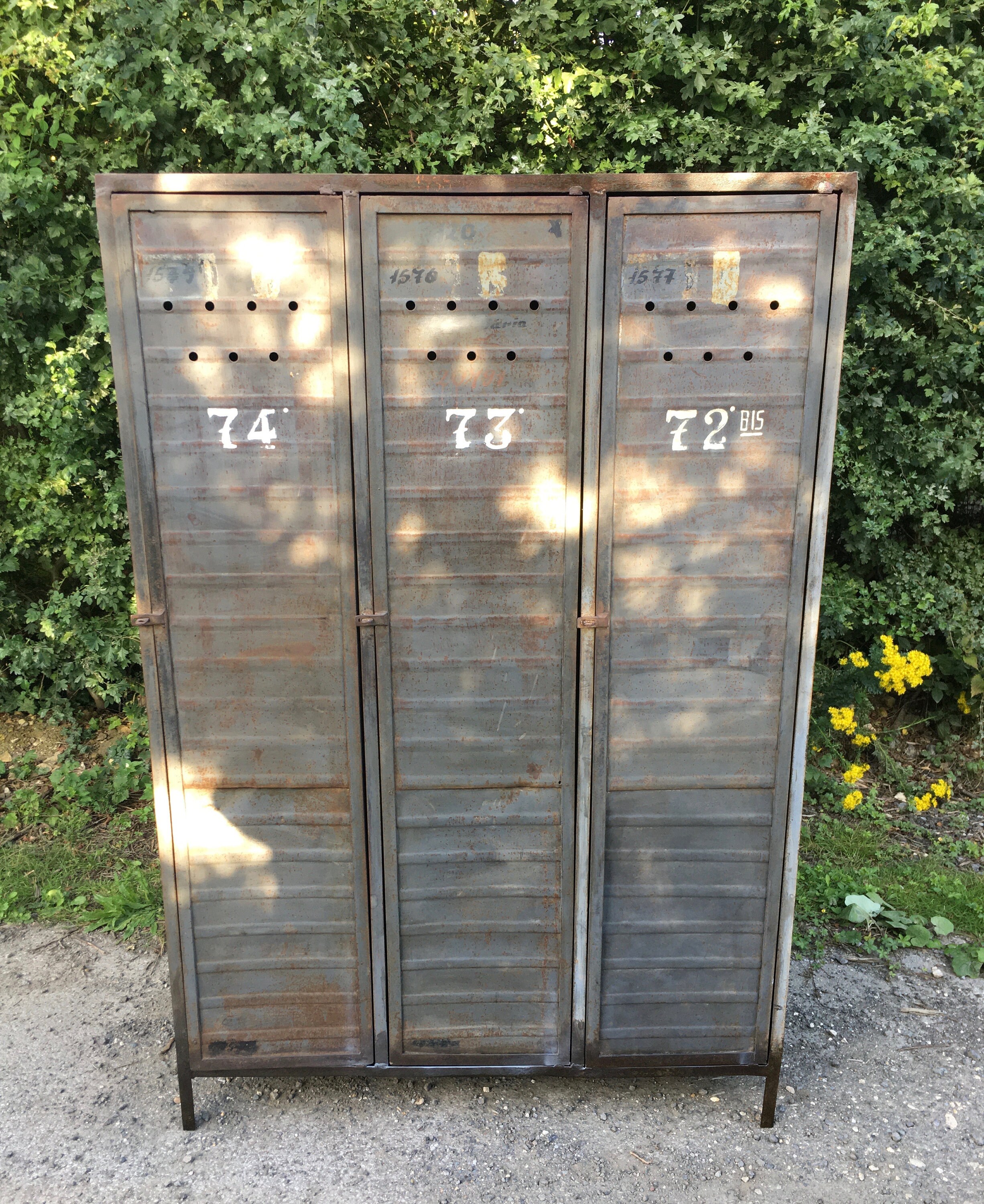 Industrial on sale metal locker