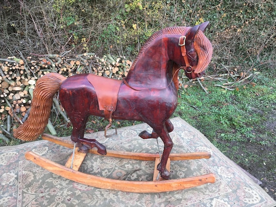 large rocking horse