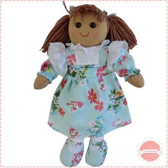personalised flower girl doll