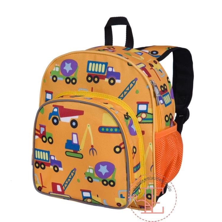 trendy yellow backpack