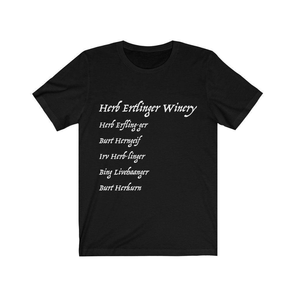 Herb Ertlinger Unisex Jersey Short Sleeve Tee Etsy