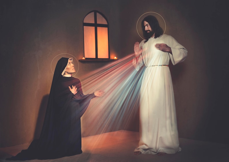 The Moment of Divine Mercy Etsy