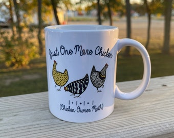 Chicken Mug Chicken Gift Just A Girl Who Loves Peckers Coffe Coffee Mug 11/15 oz