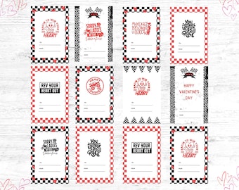 Printable Valentine's Day Cards for Kids, PDF Digital Download, NO PHYSICAL product, Printable Card, Valentine's Day