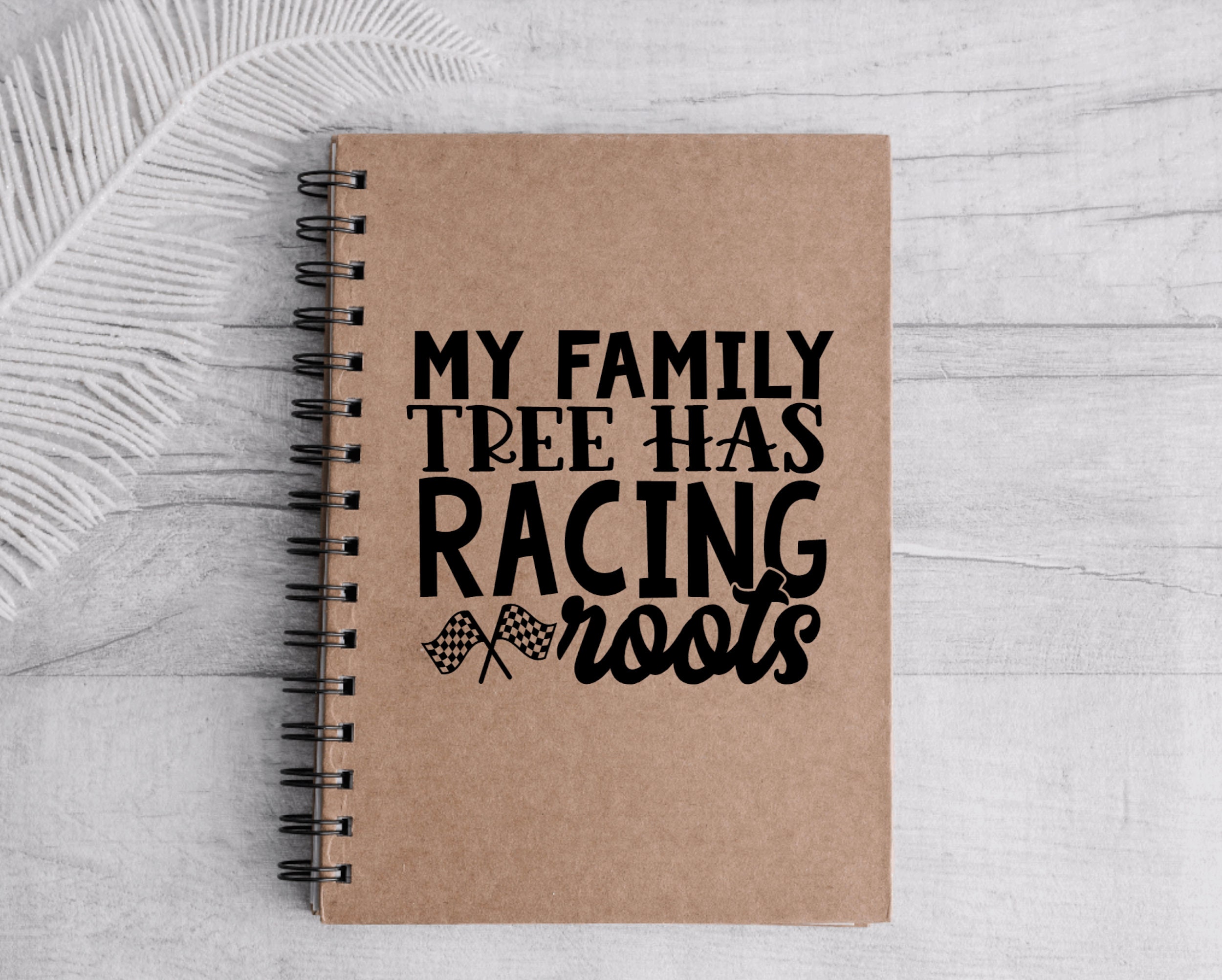 My Family Tree Has Racing Roots Notebook Motocross Nascar - Etsy