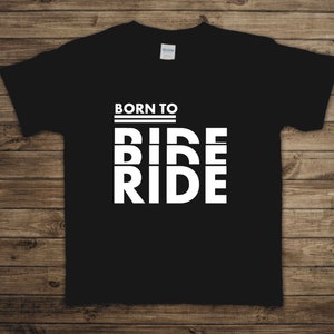 Born to Ride Toddler/Youth T-Shirt, Dirt Bike Themed Kids Tee, Adorable Motocross Shirt for Kids, Perfect Birthday Gift