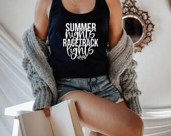 Idakoos Motocross Chick Tank Top Idakoos Motocross Chick Tank Top