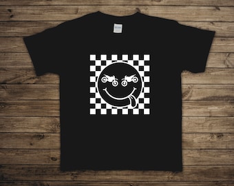 Dirt Bike Checkered Toddler/Youth Graphic Tee, Supercross, Motocross Shirt