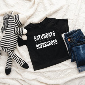 Saturdays Are For Supercross Baby/Infant T-Shirt, Racing, Dirt Bikes