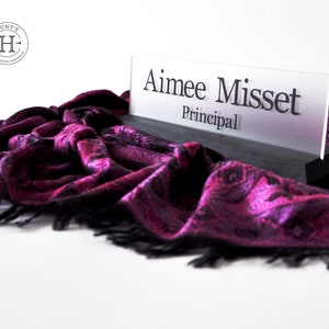 Modern name plate for office Desk Name Plate Employee Gift Name Plate for Office Professional Name Plaque