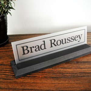Personalized desk name plaque, name plate for office, office name plate, Custom name plate, Medical field name plate, Dentist nameplate