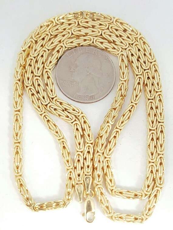 SOLID Gold 10k Rope Chain 8mm 18-30 Inch 10kt Yellow Gold