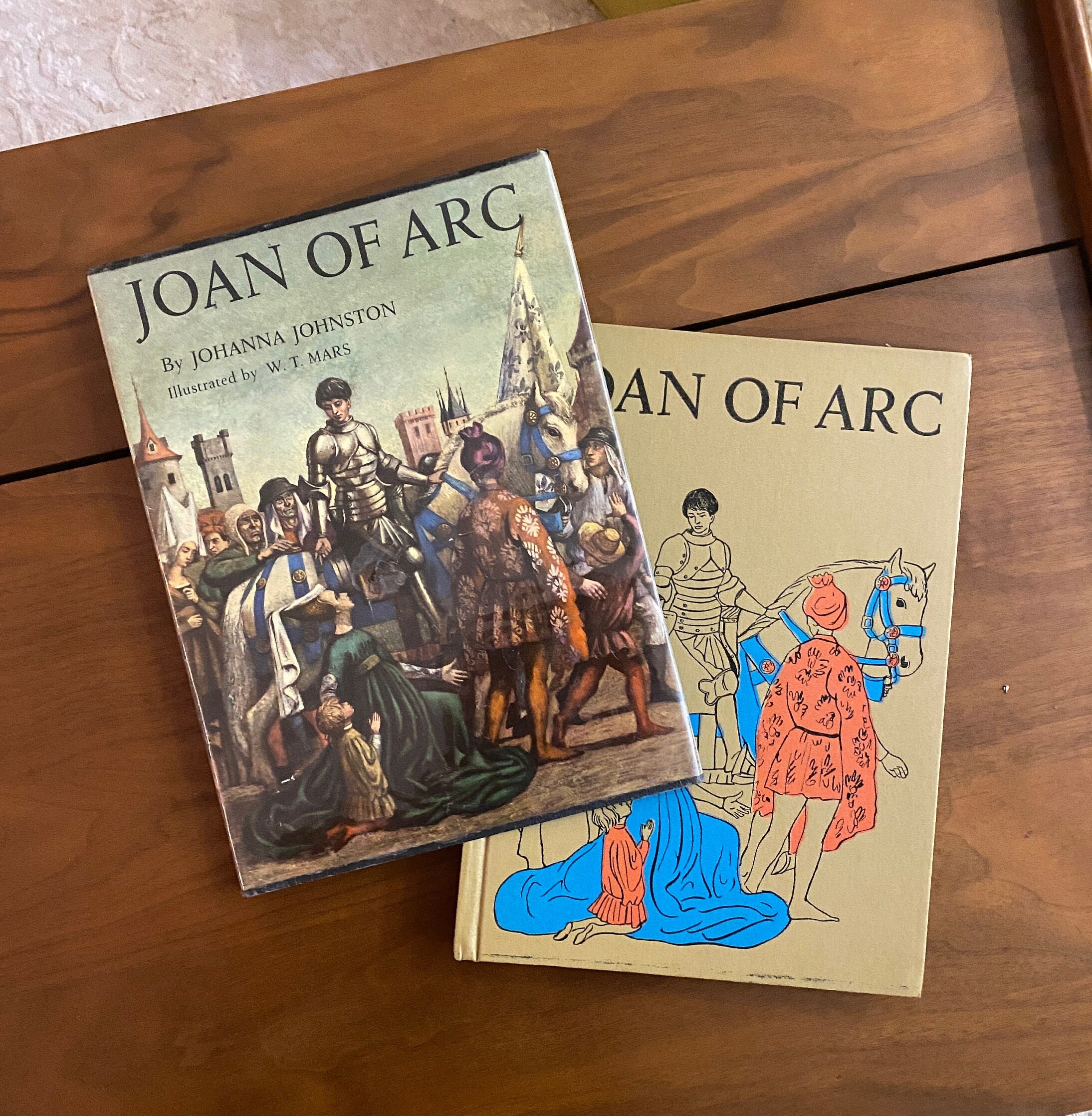 St. Joan of Arc Book by Johanna Johnston 1961 Doubleday & Etsy Canada