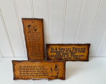Funny Sayings | Wooden Plaques with Sayings and Poems