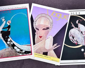 Vintage Vogue Fashion Poster | 1913-1925 Art Print
