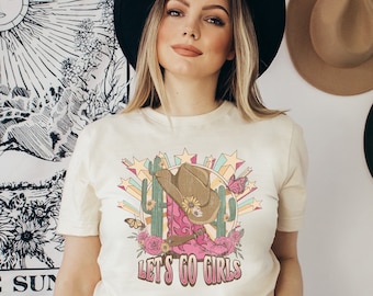 Retro Cowgirl Shirt | Retro Western Shirt | Retro Western Cowgirl Tee | Western Shirt Women | Cowgirl Shirt Women | Retro Cowgirl Tee Women