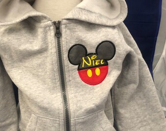 Boys Mickey Hoodie - Etsy