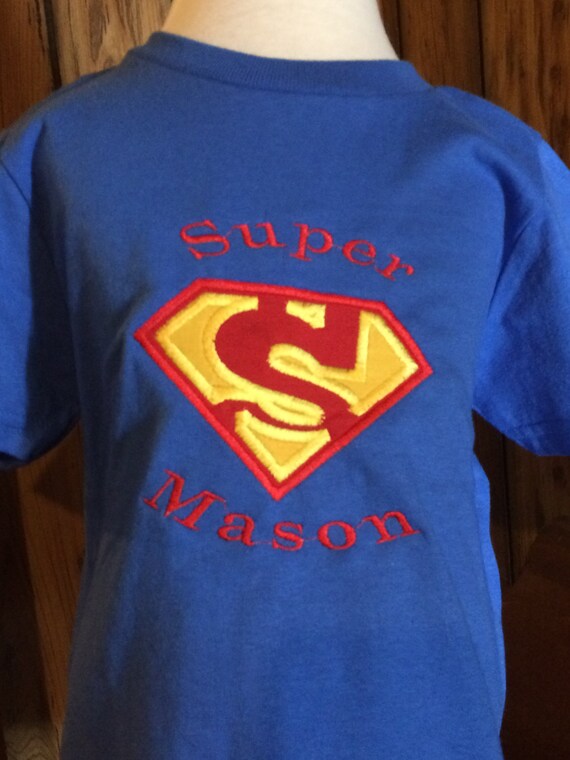 personalized superman shirt