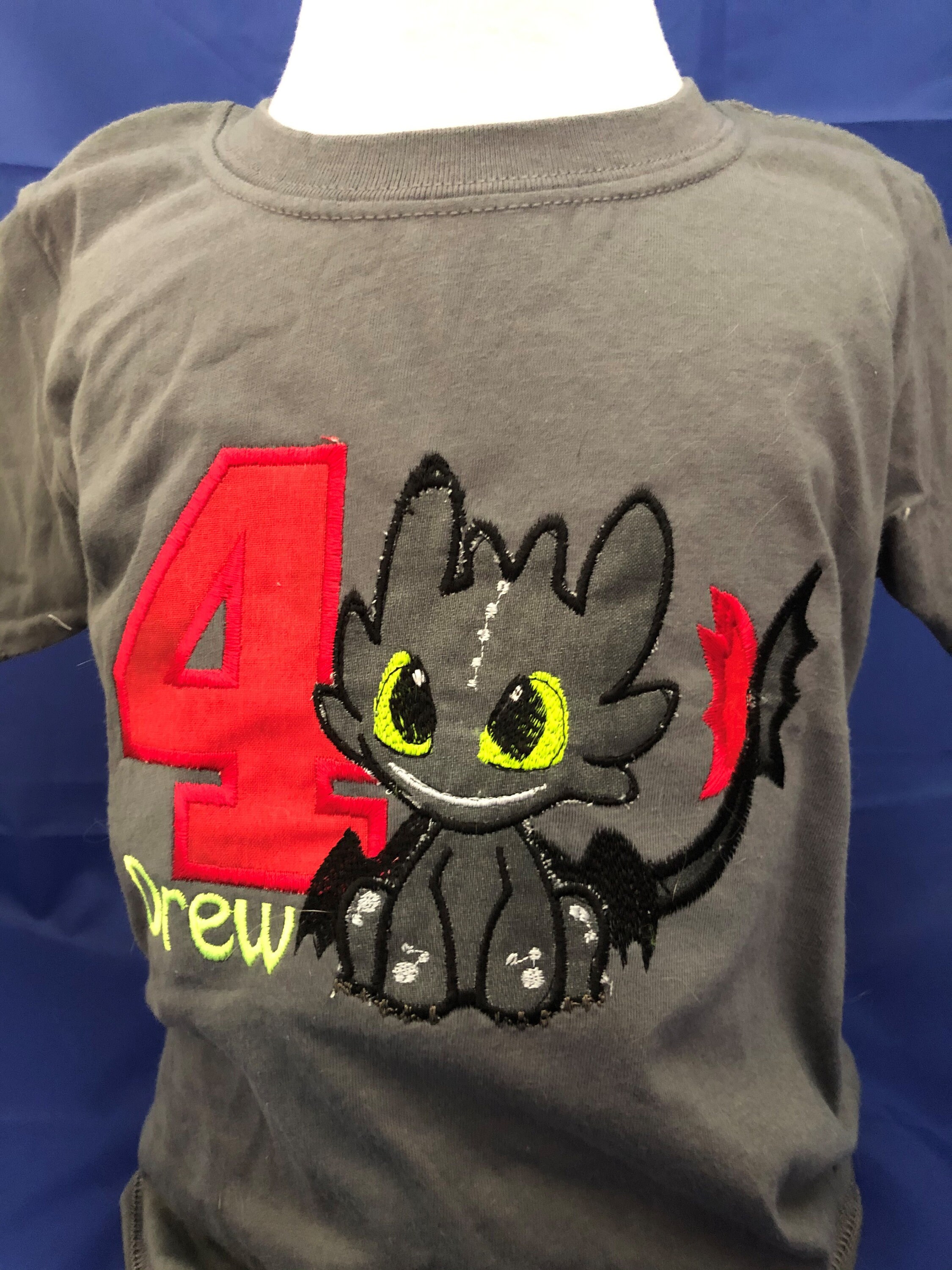 how to train your dragon birthday shirt