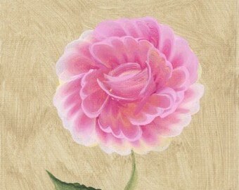 Rose Art Print, Flower Painting, Gift for Her, Floral Print