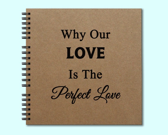 Couples Journal, Lovein Many More Words, Keepsake Notebook, Notebook for  Couples, Love Journal, Couples Memory Scrapbook 