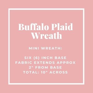 Black and White Buffalo Plaid Wreath Christmas Wreath Buffalo Plaid