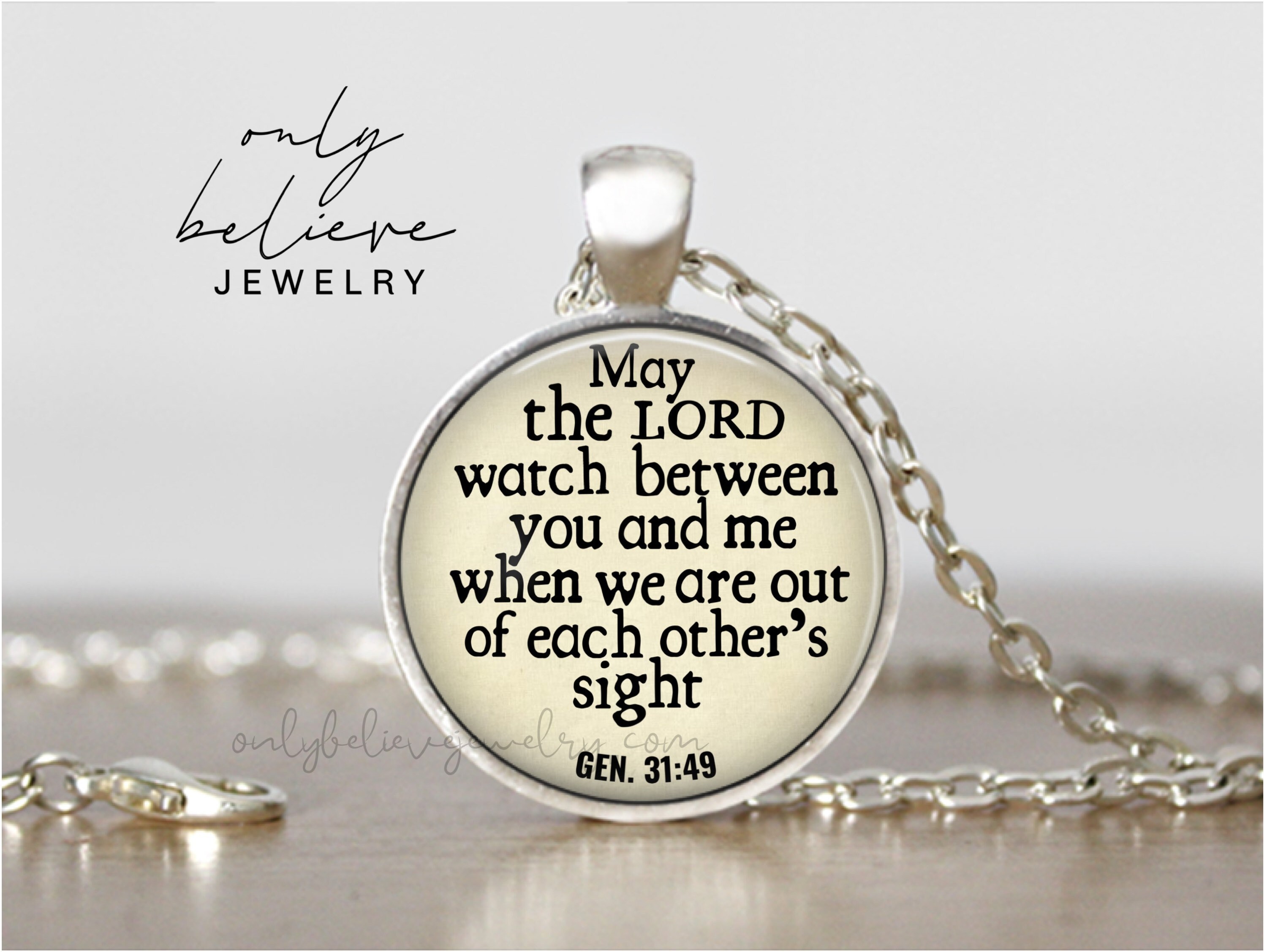 The lord watch between deals me and thee jewelry