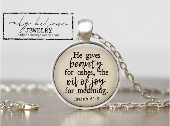 Beauty for ashes jewelry discount