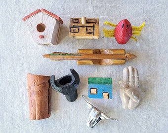 Vintage Boy Scout Bolo Slides Hand Made and Other
