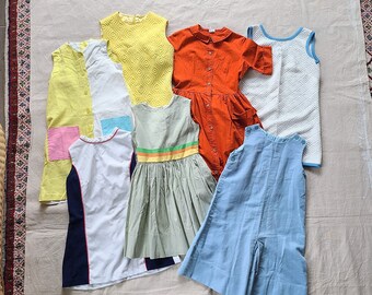 Vintage Lot of 1960's Dresses Sm XS