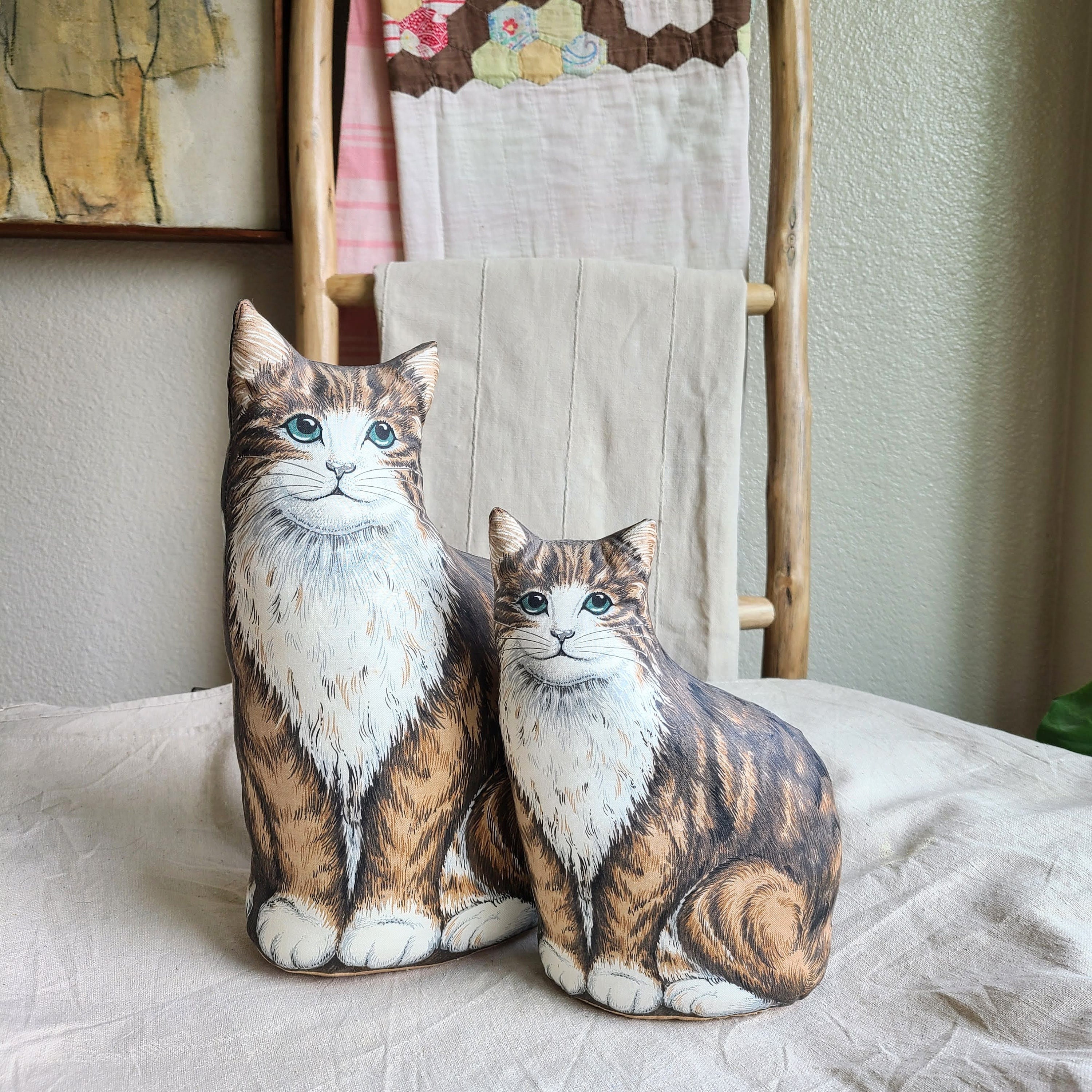 Vintage hotsell cat pillow