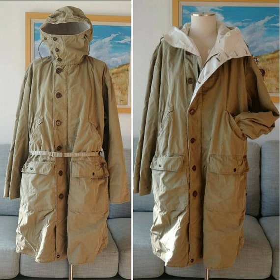 1940's WW2 Reversible Army Parka XL