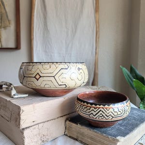 ボウル　シピポ族　シピボ族　Shipibo Pottery Bowl ボウルシピポ族シピボ族Shipibo Pottery Bowl