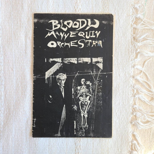 1984 Bloody Mannequin Orchestra Booklet to Accompany Cassette