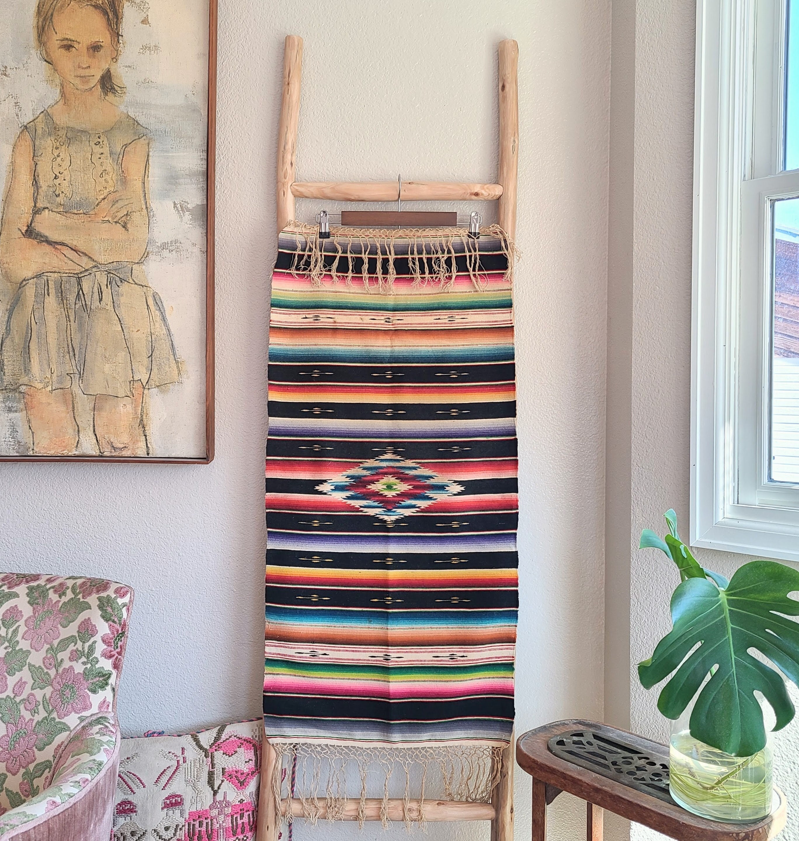 Mexican blanket wall hanging clearance