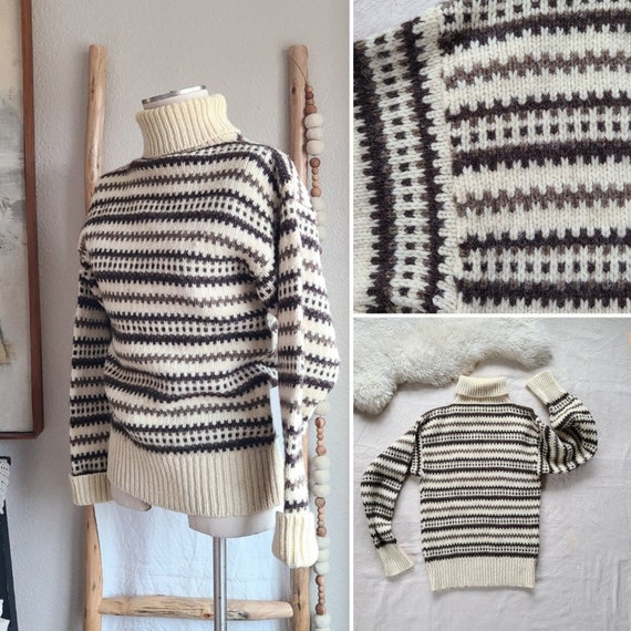 Vintage Handmade Wool Sweater