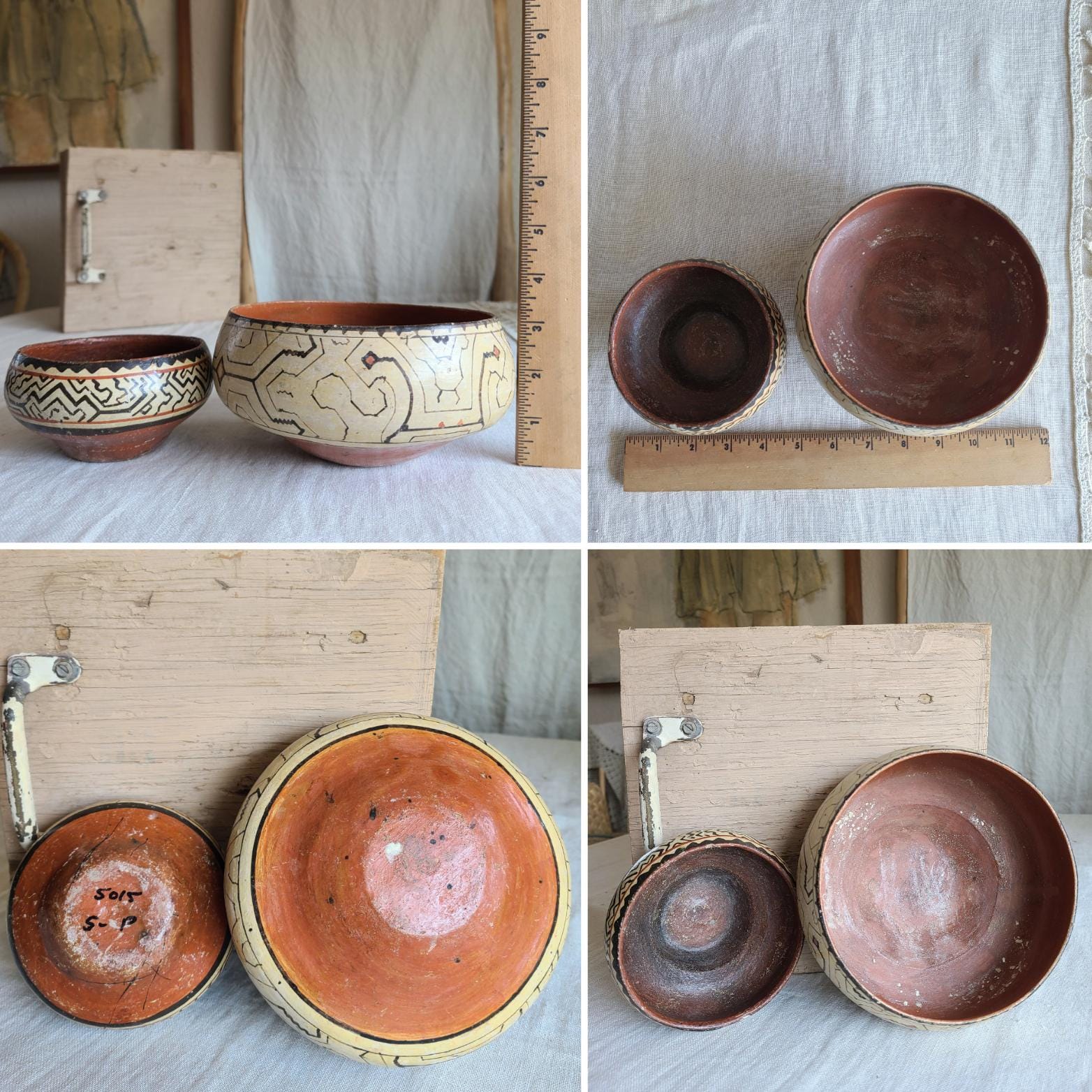 ボウル　シピポ族　シピボ族　Shipibo Pottery Bowl Shipibo-conibo Peruvian Pottery Bowls - Etsy