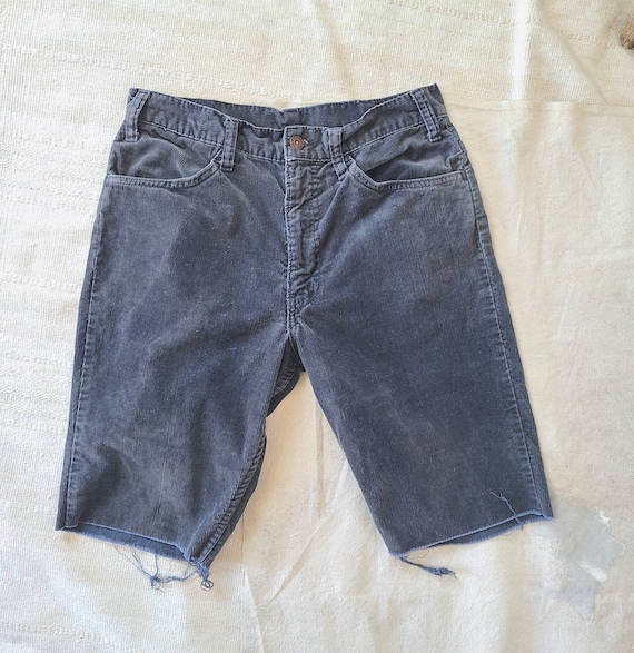 29W 70's Levi's Corduroy Cut Offs - image 6