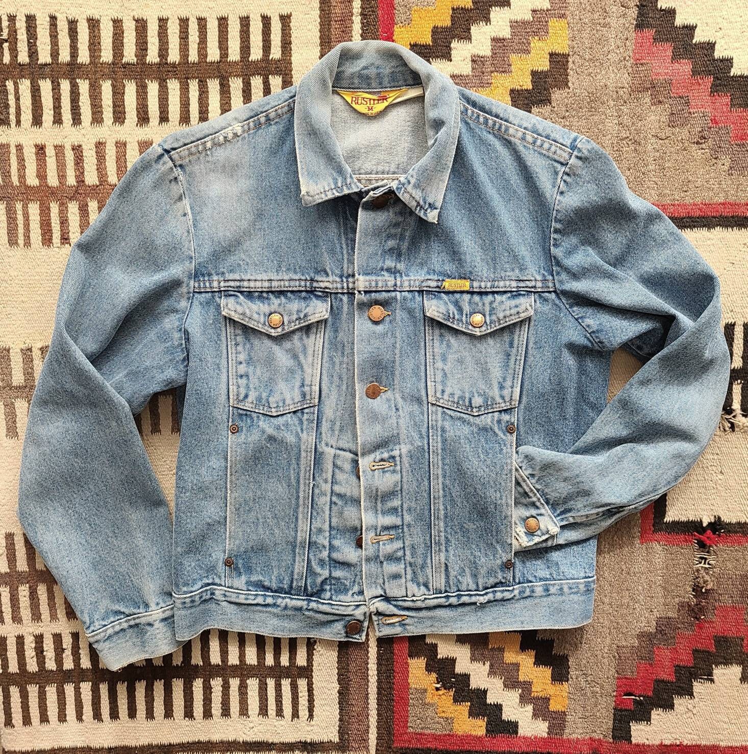 rustler jean jacket