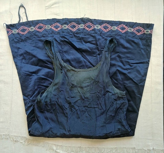 20's Embroidered Dress Layer