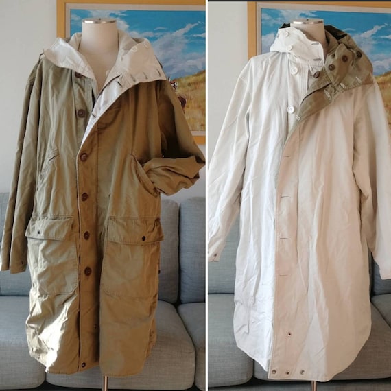 1940's WW2 Reversible Army Parka XL