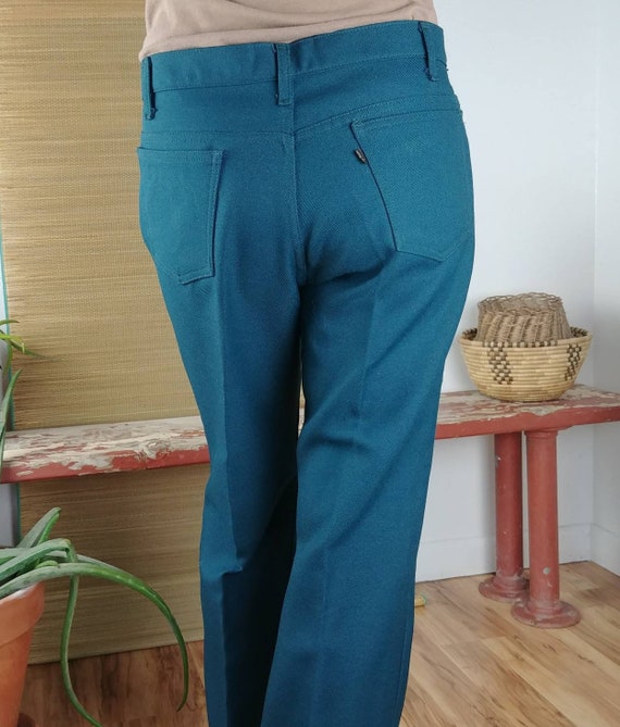 levi's polyester pants